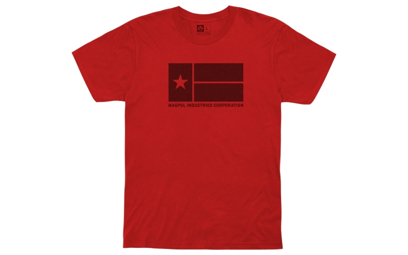 Magpul Industries Lone star cotton t-shirt red small