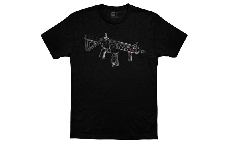 Magpul Industries Blueprint blend t-shirt black medium