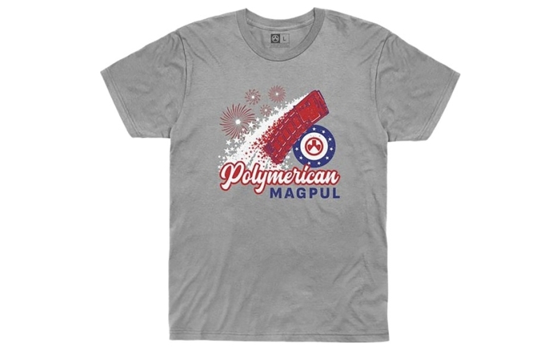 Magpul Industries Polymerican blend t-shirt athletic heather md