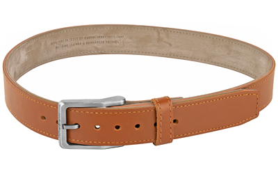 Magpul Industries Tejas Gun Belt, El Original, 1.5" Width, Bullhide Leather Exterior With Reinforced Polymer Interior Size 34", Light Brown MAG1109-230-34