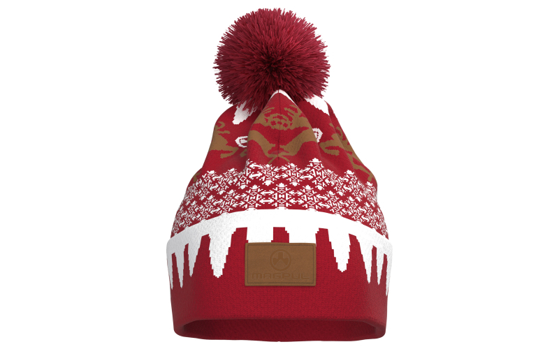Magpul Industries Ugly Christmas Beanie, GingARbread, Red and White with Graphics, One Size Fits Most, 95% Acrylic, 5% Lycra MAG1154-975