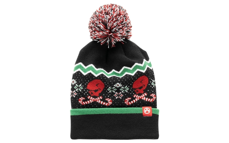 Magpul Industries Ugly Christmas Beanie, Krampus, One Size Fits Most, Black with Custom Knit Graphics, 95% Acrylic 5% Lycra MAG1154-969