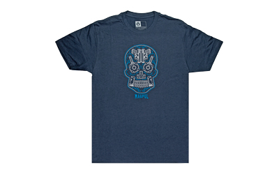 Magpul Industries Sugar Skull, T-Shirt, XLarge, Navy MAG1217-411-XL