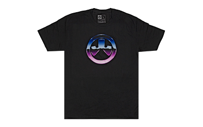 Magpul Industries Chrome Icon, T-Shirt, Large, Black MAG1231-001-L