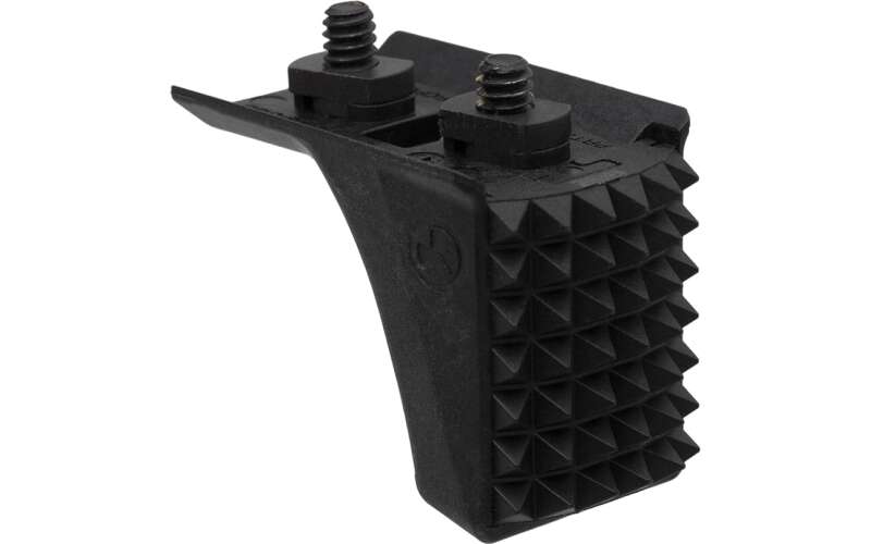 Magpul Industries Barricade Stop, Hand Stop, Black, Fits M-LOK, Polymer, Removable Steel Plate Insert MAG1295-BLK