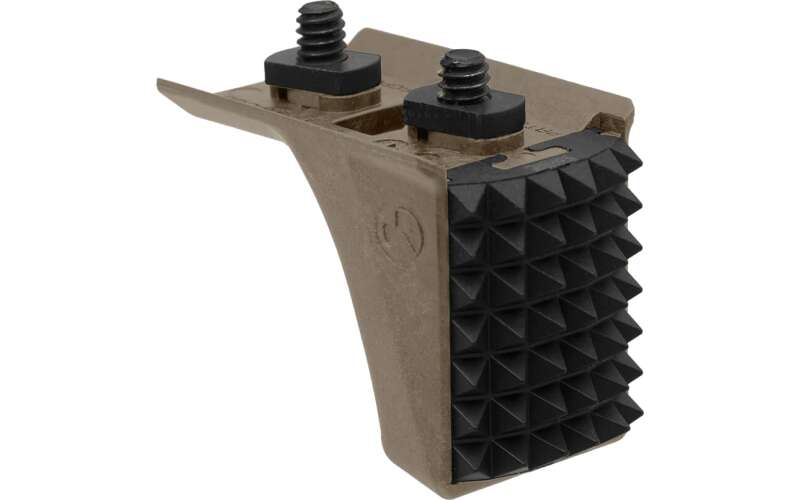 Magpul Industries Barricade Stop, Hand Stop, Flat Dark Earth, Fits M-LOK, Polymer, Removable Steel Plate Insert MAG1295-FDE