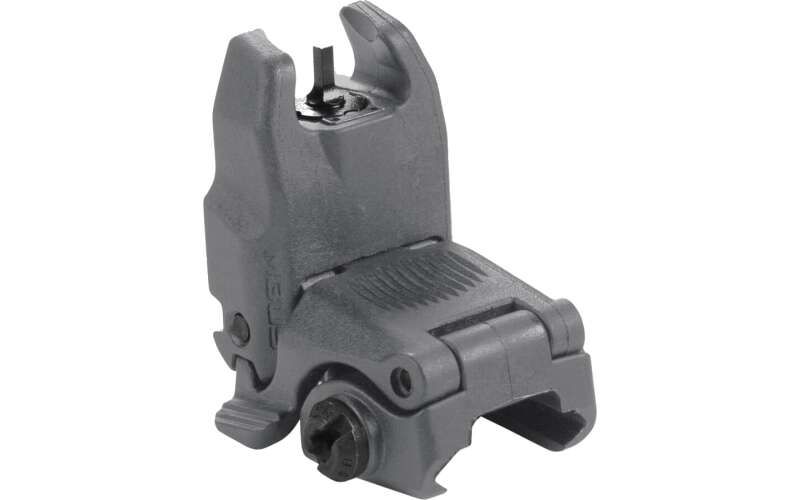 Magpul Industries MBUS Back-Up Front Sight Gen 2, Fits Picatinny Rails, Flip Up, Gray MAG247-GRY
