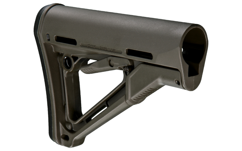 Magpul Industries CTR Stock, Fits AR-15, Adjustable, Olive Drab Green MAG310-ODG