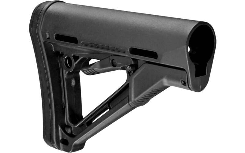 Magpul Industries CTR Stock, Fits AR-15, Adjustable, Black MAG311-BLK