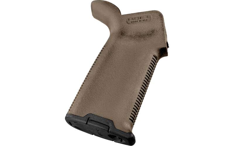 Magpul Industries MOE+ Grip, Fits AR Rifles, with Storage Compartment, Flat Dark Earth MAG416-FDE