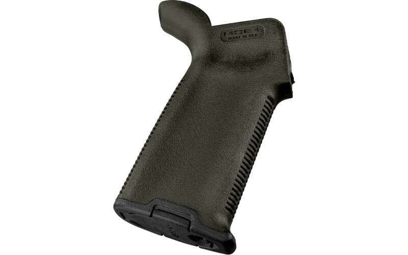Magpul Industries MOE Grip, Fits AR Rifles, with Storage Compartment, Olive Drab Green MAG416-ODG