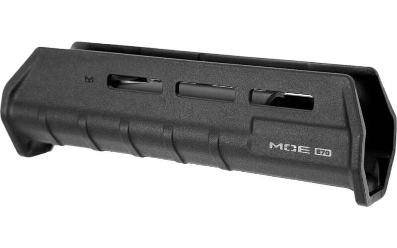 Magpul Industries MOE M-LOK Forend, Fits Remington 870, Polymer Construction, Features M-LOK Slots, Black MAG496-BLK