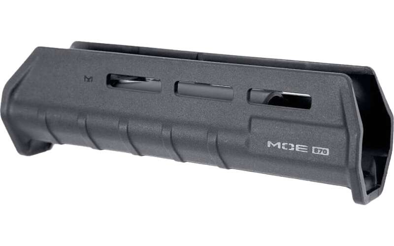 Magpul Industries MOE M-LOK Forend, Fits Remington 870, Polymer Construction, Features M-LOK Slots, Gray MAG496-GRY
