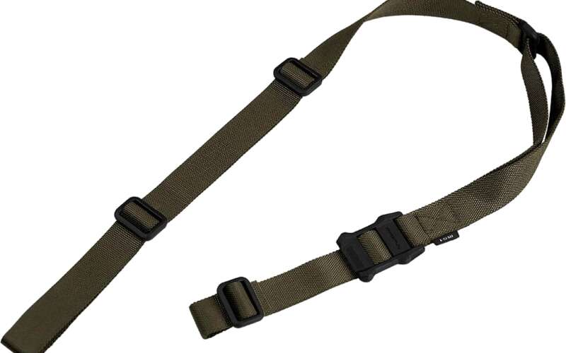 Magpul Industries MS1 Sling, Fits AR Rifles, 1 or 2 Point Sling, Ranger Green MAG513-RGR