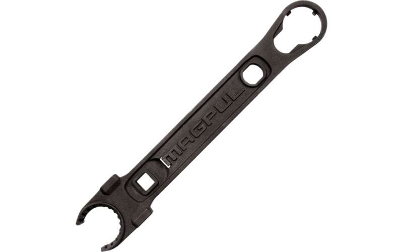Magpul Industries Armorer's Wrench, Fits AR-15 Rifles, with Bottle Opener, Black MAG535-BLK