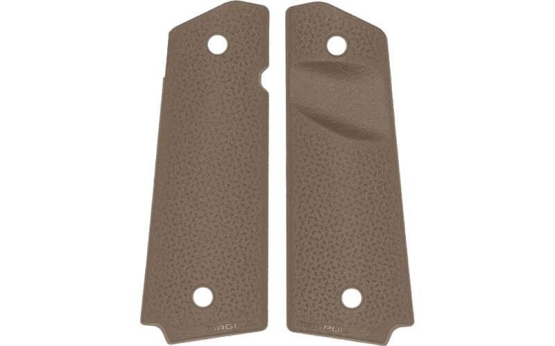 Magpul Industries MOE 1911 Grip Panels, For 1911, TSP Texture, Magazine Release Cut-out, Flat Dark Earth MAG544-FDE