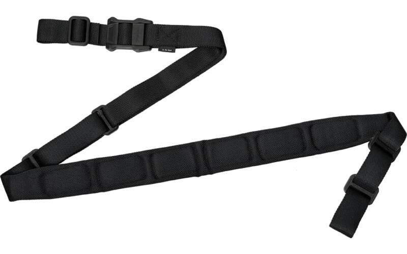 Magpul Industries MS1 Padded Sling, Fits AR Rifles, 1 or 2 Point Sling, Black MAG545-BLK