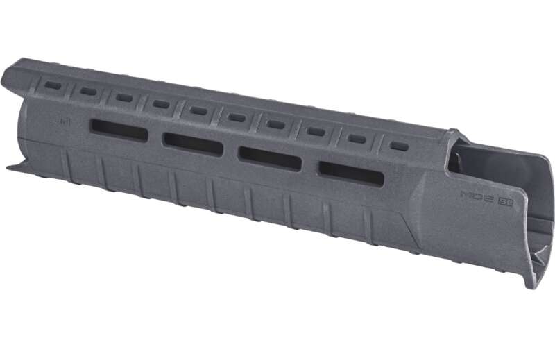 Magpul Industries MOE Slim Line Handguard, Fits AR-15, Mid Length, Polymer Construction, Features M-LOK Slots, Gray MAG551-GRY
