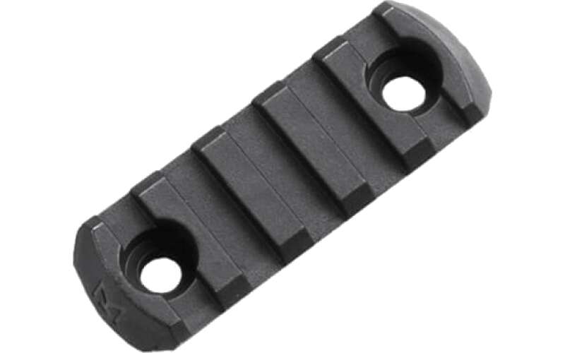 Magpul Industries Rail Section, Fits M-LOK Hand Guard, Polymer, 5 Slots MAG590-BLK