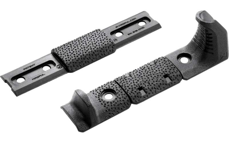 Magpul Industries M-LOK Hand Stop Kit, Includes one M-LOK Hand Stop, one M-LOK Index Panel, and one M-LOK Rail Cover Type 2, Black MAG608-BLK