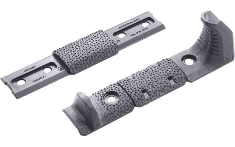 Magpul Industries M-LOK Hand Stop Kit, Includes one M-LOK Hand Stop, one M-LOK Index Panel, and one M-LOK Rail Cover Type 2, Gray MAG608-GRY