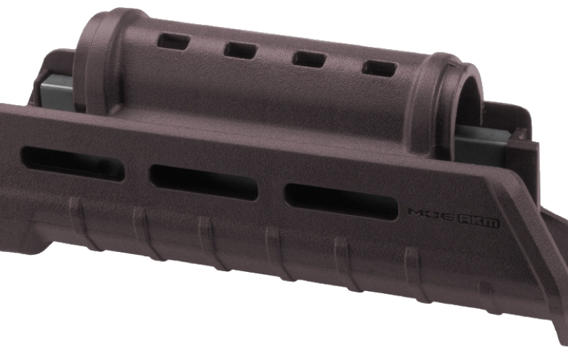Magpul Industries MOE AKM Handguard, Fits AK Variants Except Yugo Pattern Rifles or RPK Style Receivers, Polymer Construction, Integrated Heat Shield, M-LOK Mounting Capabilities, Plum MAG620-PLM