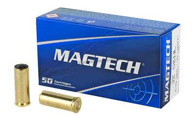 Magtech Sport Shooting, 32 S&W Long, 98 Grain, Lead Wadcutter, 50 Round Box 32SWLB