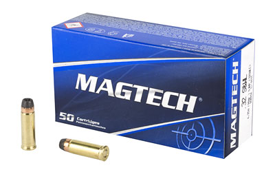 Magtech Sport Shooting, 32 S&W Long, 98Gr, Jacketed Hollow Point, 50 Round Box 32SWLC