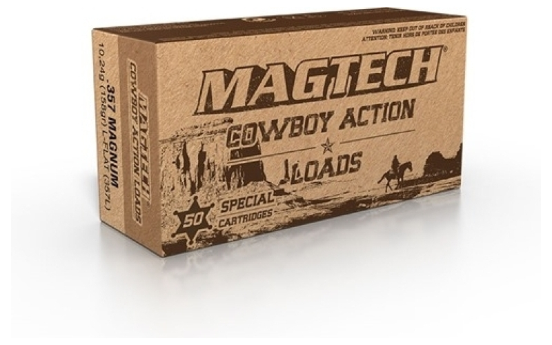 Magtech 357 magnum 158gr lead flat nose 50/box