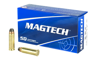 Magtech Sport Shooting, 38 Special, +P, 125 Grain, Jacketed Soft Point, Flat, 50 Round Box 38D