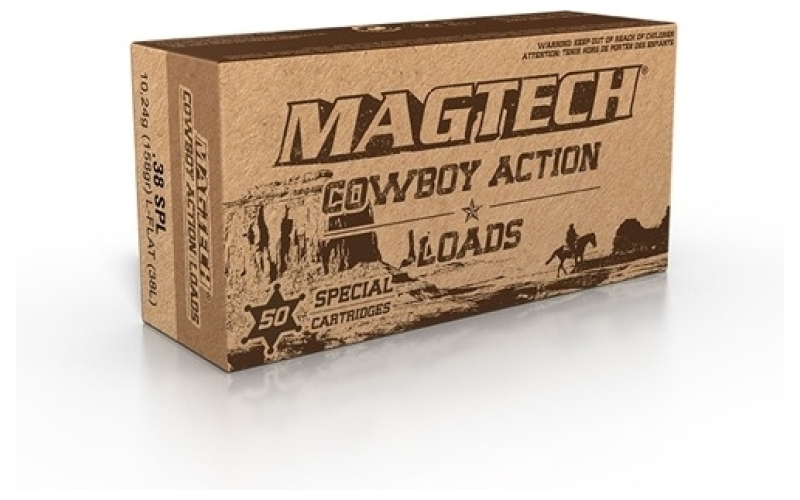 Magtech 38 special 158gr lead flat nose 50/box