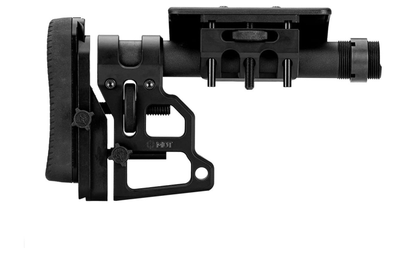 MDT SCS, Skeleton Carbine, Stock Kit, Matte Finish, Black, Fits MDT Carbine Stock Interface 102856-BLK