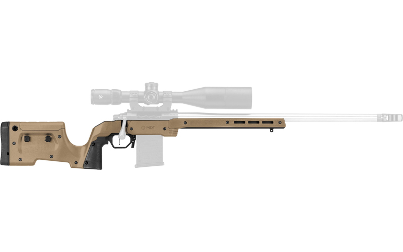 MDT XRS, Rifle Chassis, Matte Finish, Flat Dark Earth, Fits Savage Short Action 104692-FDE