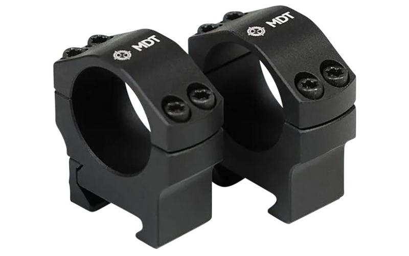 Mdt 34mm medium (1.00'') premier scope rings black