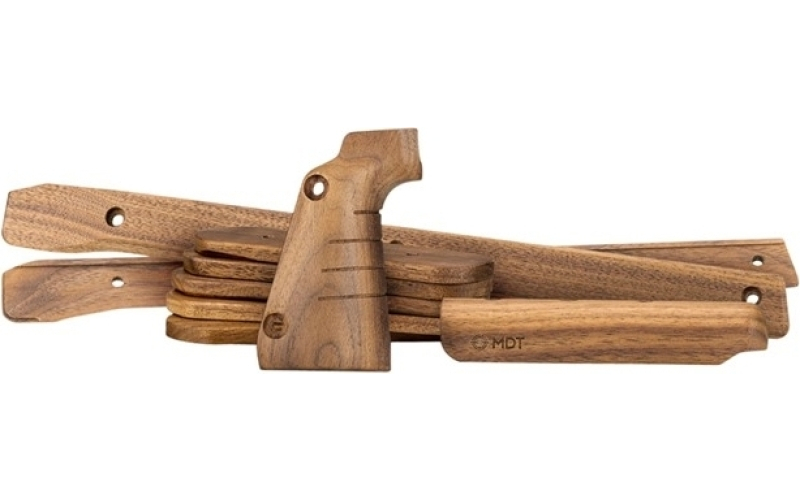 Mdt Xrs chassis timbr panels with vertical grip walnut
