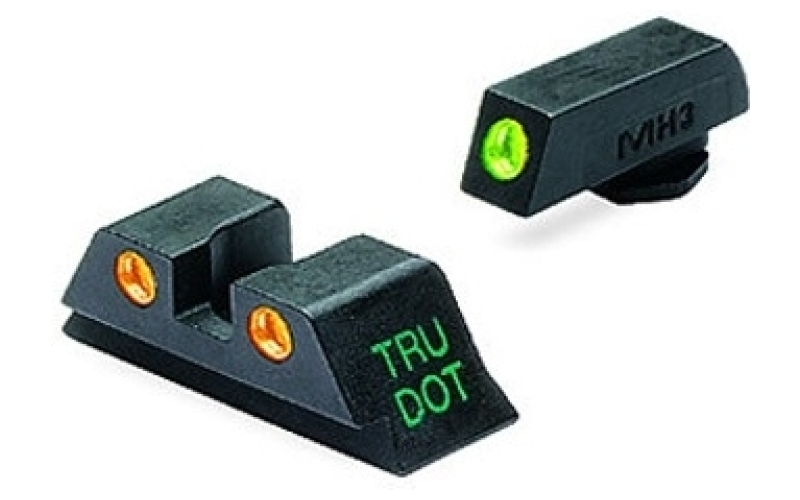 Meprolight Sight set (fixed green/orange) for 10mm & 45acp