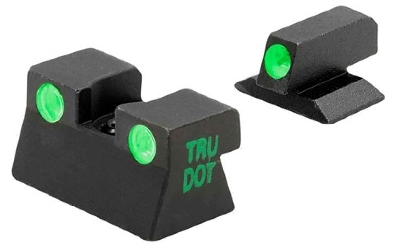 Meprolight Tru-dot~ sight set, remington r1 green