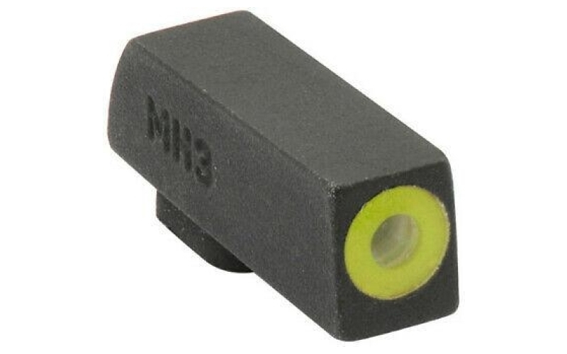 Ml41766 hyper-bright for s&w m&p pistols front phosphorescent yellow ring