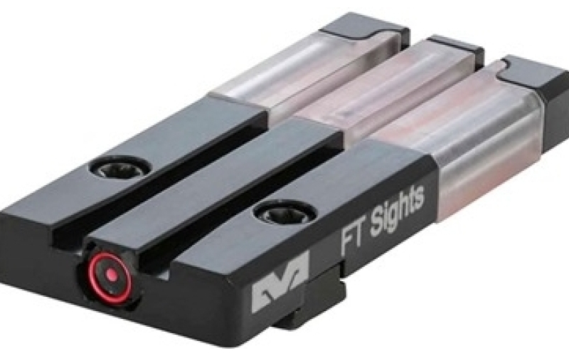 Meprolight Fiber-tritium bullseye rear sight for springfield red