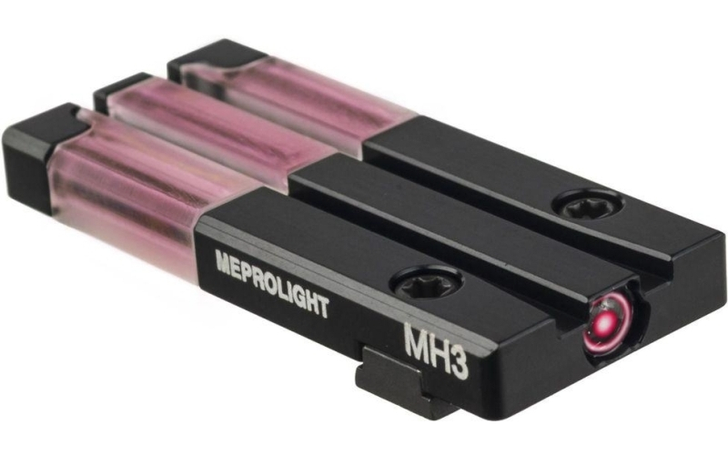 Ml63130 fiber-tritium bullseye for remington pistols red rear