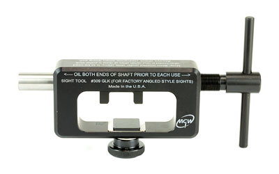 MGW Armory Sight Tool, Fits Glock, For Rear Sight with Angled Sides Only MGW309