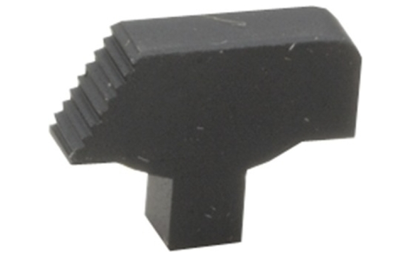 Mgw 1911 front sight only serrated ramp plain black wide tenon
