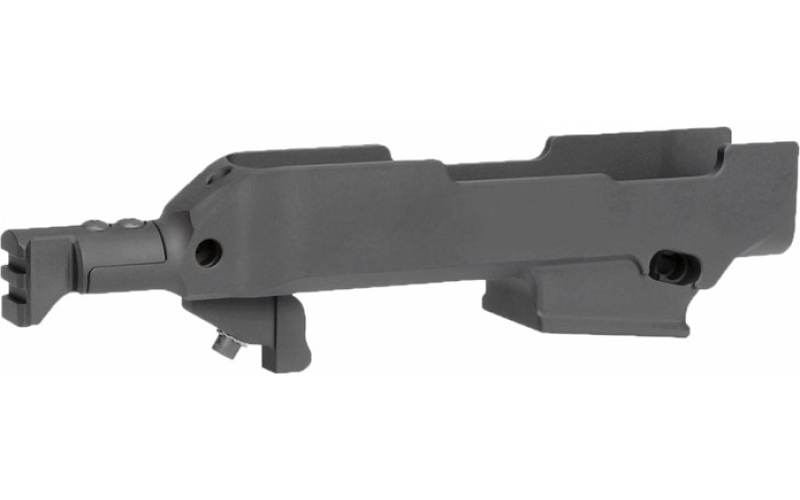 Midwest Industries Rugerpc carbine side folder chassis black