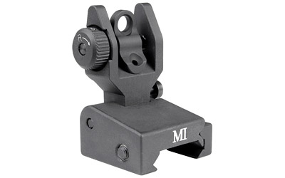 Midwest Industries Sight, Fits Picatinny, Black, Low Profile Flip Sight MCTAR-SPLP