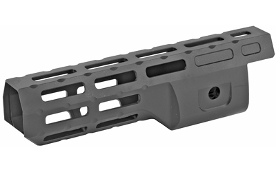 Midwest Industries Handguard, 8" Length, M-LOK, Aluminum, Fits Ruger 10/22 Takedown, Includes 5-Slot Polymer Rail, Black Anodized Finish MI-1022-8H