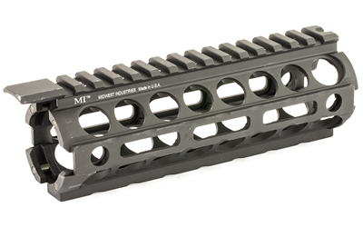Midwest Industries MI AR-15/M16 M-Series Two Piece Drop-In Handguard, M-LOK compatible, Carbine Length, Fits AR-15 Rifles, Black MI-17M