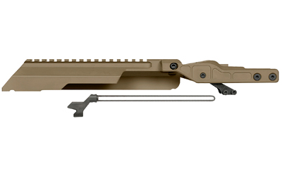 Midwest Industries Alpha AK Railed Top Cover/Dust Cover, Fits Most AKM Pattern Rifles with Midwest Industries ALPHA Series Handguards, Anodized Finish, Flat Dark Earth MI-AK-ALPHA-RTC-FDE