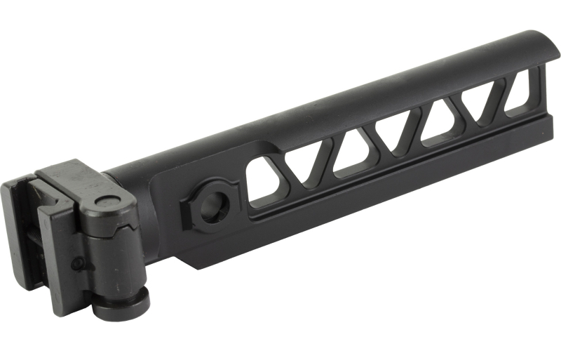 Midwest Industries Alpha M4 Beam Side Folder, Compatible with Mil Spec AR15 Stocks, Fits AK47 and Other Firearms that Include a 1913 Stock Adapter, Anodized Finish, Black MI-ALPHA-M4BSF
