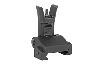 Midwest Industries Combat Rifle Front Sight, Low Profile, Mil-Spec Sight Height, Ordnance Grade Steel and 6061 Aluminum, Black Finish MI-CRS-F