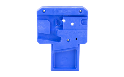 Midwest Industries Lower Receiver Block, Polymer Construction, Fits 308 Winchester/762NATO Receivers, Blue MI-LRB308